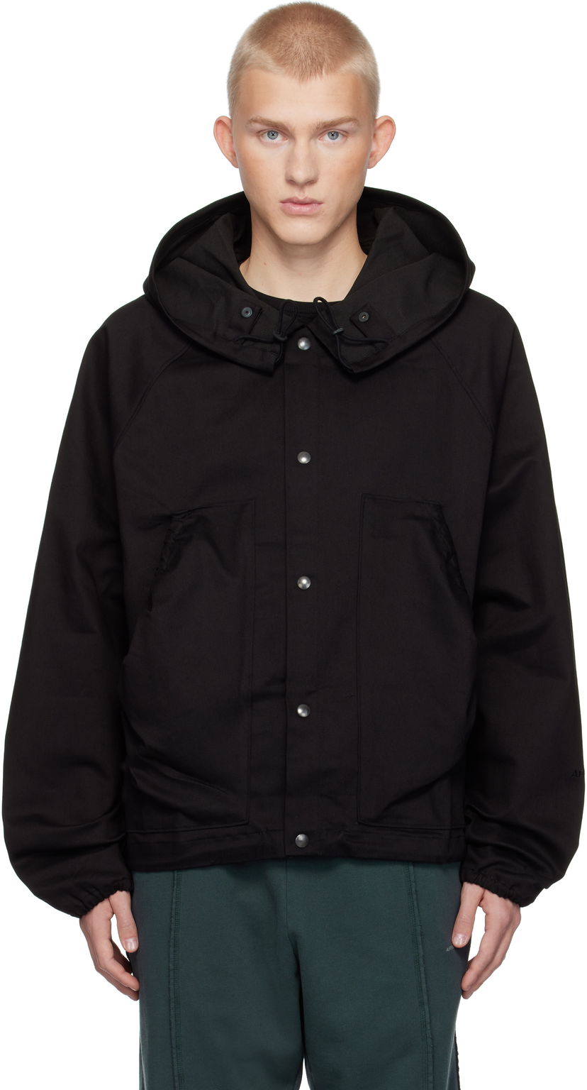 Parka AFFXWRKS Parka Shell Denim Jacket Musta | FW24OW01