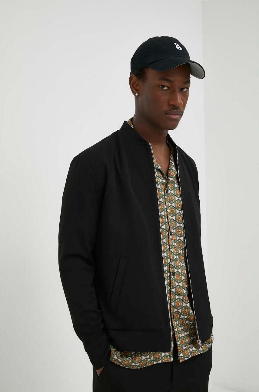 Bomber-takki Les Deux Les Deux Bomber Jacket Musta | LDM610003, 0
