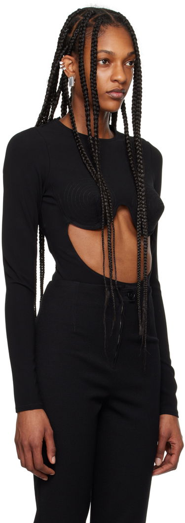 Body Jean Paul Gaultier Gaultier Cone Bra Bodysuit Musta | 24/25-F-BD017-J053-00, 1