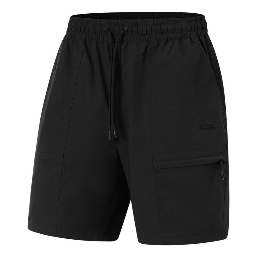 Shortsit Li-Ning Waterproof Loose Fit Shorts Musta | AKSU533-3