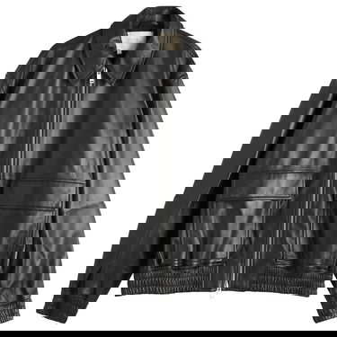 Bomber-takki Studio Nicholson Studio Nicholson Bomber Jacket, Size Large Musta | PISTONSNM-1115-BLK, 1