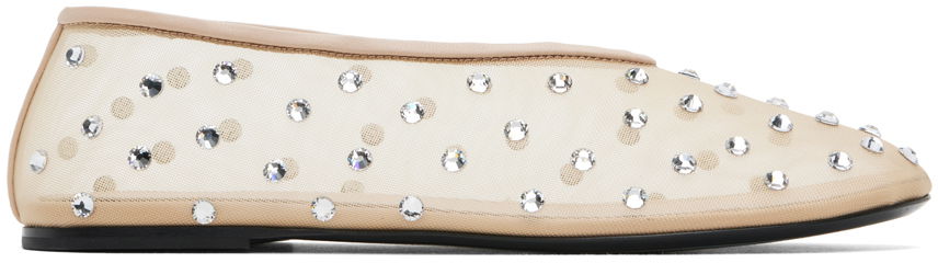 Tennarit ja kengät Khaite 'The Marcy' Ballerina Flats Beige | F4038-4068, 0