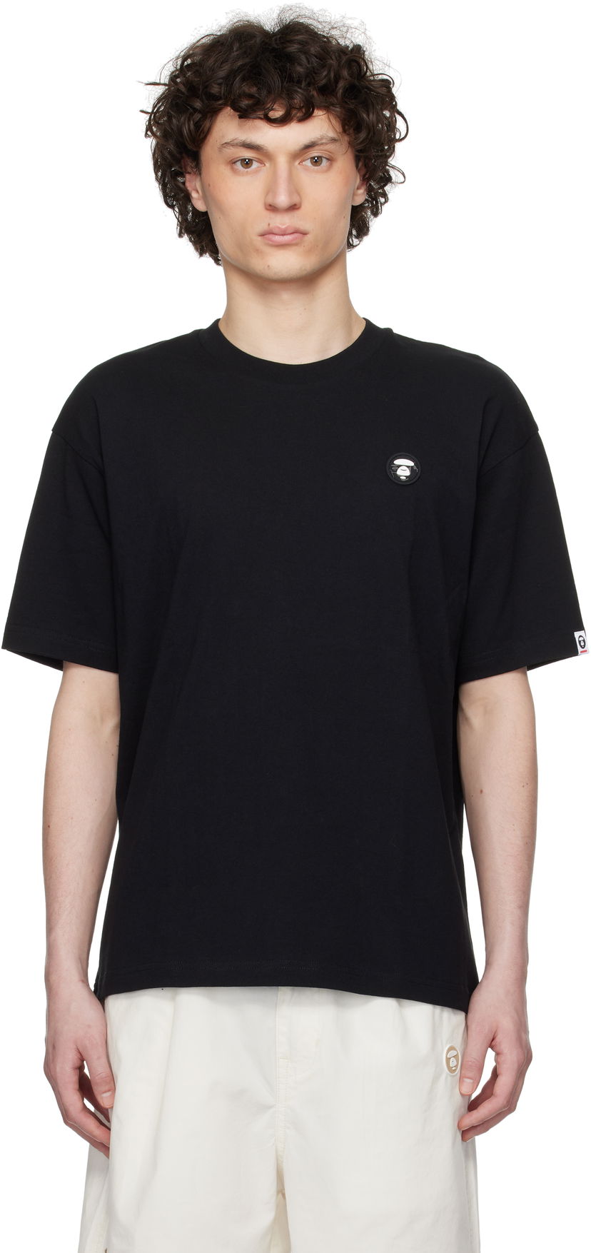 T-paita AAPE by A Bathing Ape AAPE by A Bathing Ape 'AAPE Now' T-Shirt Musta | AAPTEM1598XXNBKX