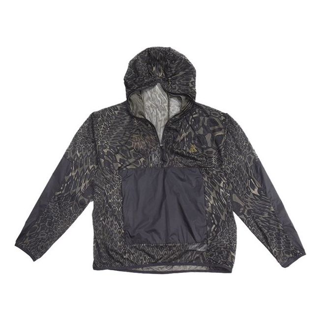 Tuulitakki Nike ACG ACG Mountaineering Splicing Hooded Jacket Musta | DB4090-355