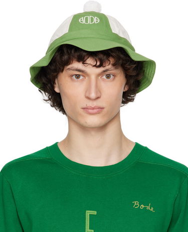 Hattu Bode Bode Paneled Grandfather Bucket Hat Vihreä | MRS25AC034, 0