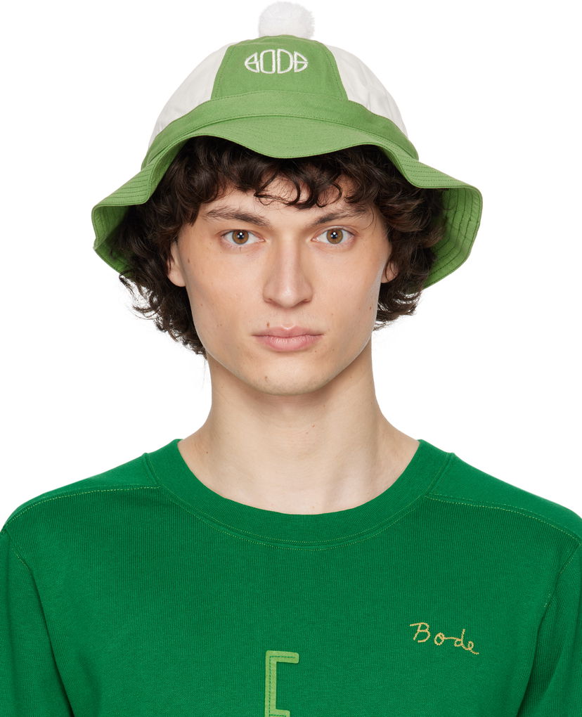 Hattu Bode Bode Paneled Grandfather Bucket Hat Vihreä | MRS25AC034