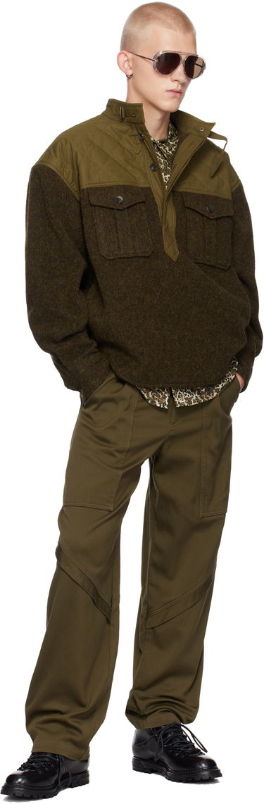 Villapaita ISABEL MARANT Isabel Marant Stiven Fleece Pullover Vihreä | HT0560HA-B4E01H, 3