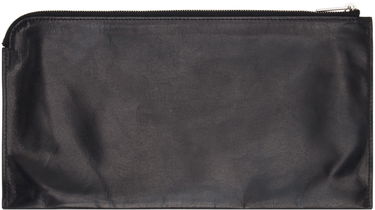 Lompakko Rick Owens Leather Envelope Wallet Musta | RA01D0417 LSU, 1