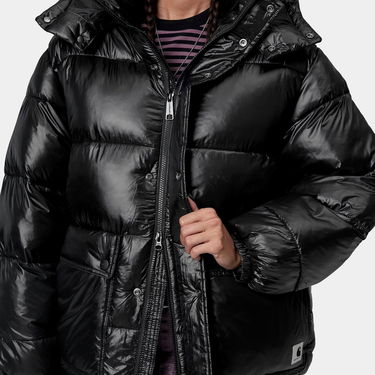 Puffer takki Carhartt WIP Benson Puffer Hooded Jacket Musta | I035370_9, 3