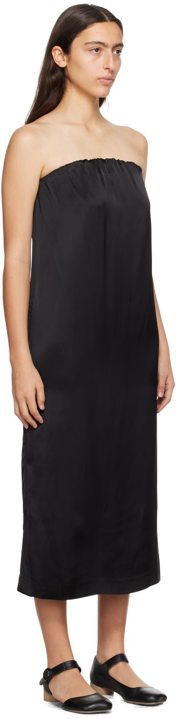 Mekko Loulou de Saison Loulou de Saison Strapless Midi Dress Musta | SIPLE, 1