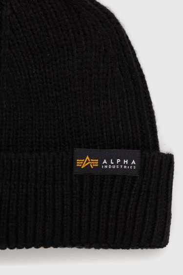 Pipo Alpha Industries Dockers Beanie Musta | 138905.03, 1