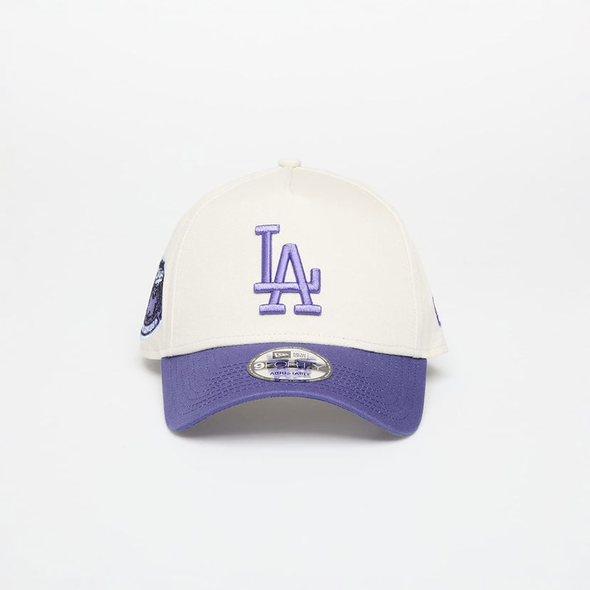 Korkki New Era A-Frame Trucker Cap Los Angeles Dodgers Patch Beige | 60595239