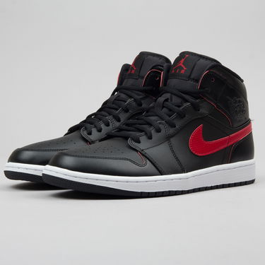 Tennarit ja kengät Jordan Air Jordan 1 Retro Mid "Black Team Red" Musta | 554724-009, 1