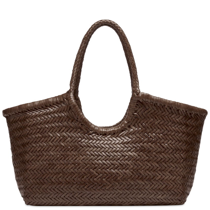Käsilaukku Dragon Diffusion Nantucket Basket Bag Ruskea | 8822-DARKBROWN