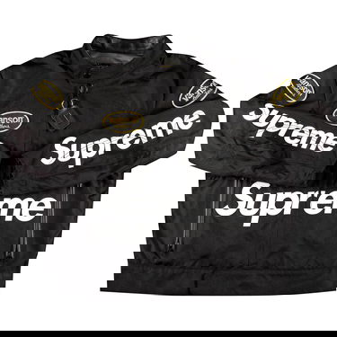 Takki Supreme Vanson Leathers Cordura Jacket Musta | SS21J23 BLACK, 1