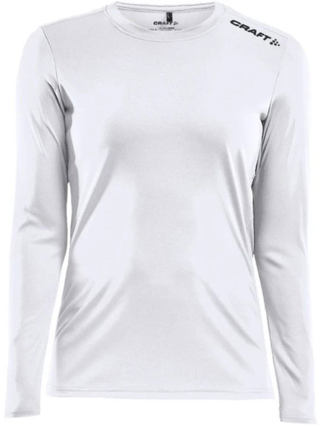 T-paita Craft Long Sleeve Sports Tee Valkoinen | 1907365-900000