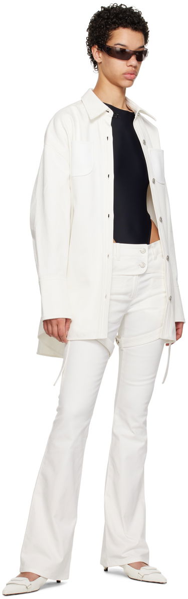 Body Courrèges Courrèges Twist One Shoulder Bodysuit Musta | 123JBD038PA0043, 4