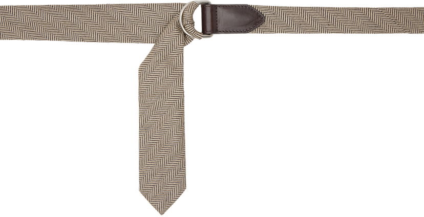 Vyöt Dries Van Noten Tie Belt Beige | 242-021405-985