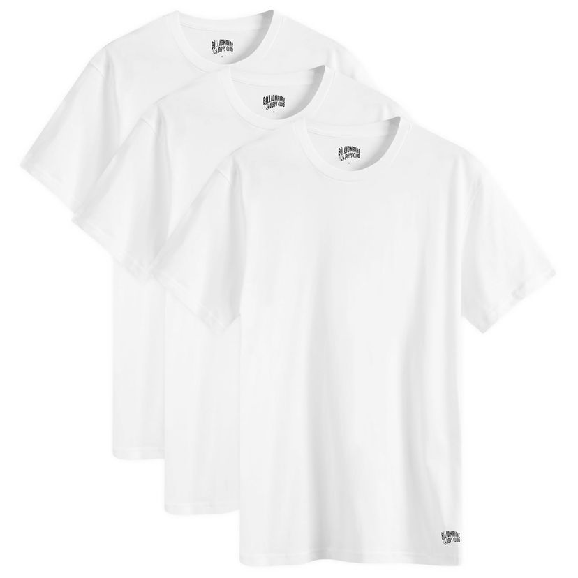 T-paita BILLIONAIRE BOYS CLUB 3-Pack T-Shirt Valkoinen | BC022-WHT