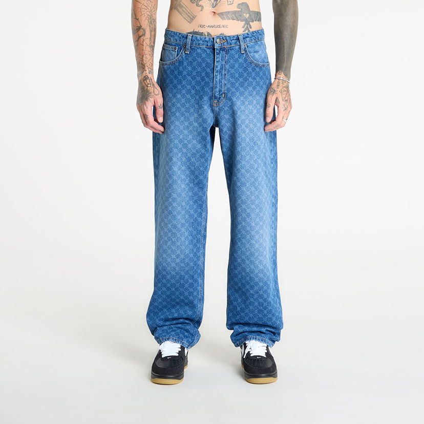 Jeans DAILY PAPER Daily Paper Amba Monogram Jeans Sininen | 2411167
