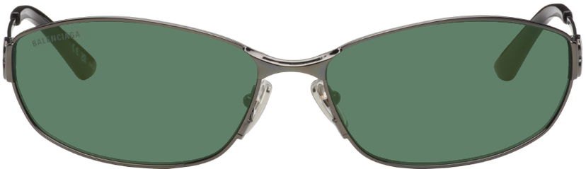 Aurinkolasit Balenciaga Mercury Oval Sunglasses Ruskea | BB0336S-005