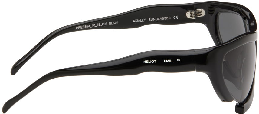 Aurinkolasit HELIOT EMIL Axially Black Sunglasses Musta | PRESS24_16_65_P08_BLK01, 1