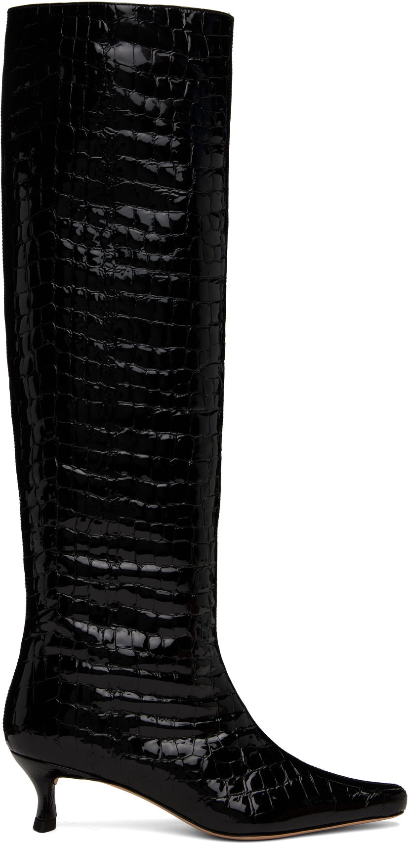 Tennarit ja kengät BY FAR BY FAR Stevie 42 Tall Kitten Heel Boots Musta | MWFBO066CL033BK001PL