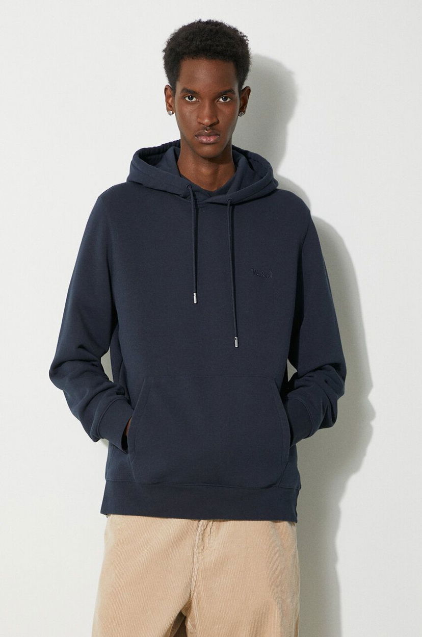 Huppari WOOLRICH Sweatshirt With Hood Sininen | CFWOSW0224MRUT3684