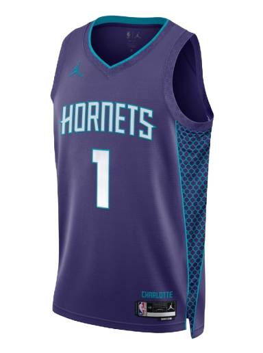 Jersey Jordan Dri-FIT NBA Charlotte Hornets Statement Edition 2022 Swingman Jersey Tummansininen | DO9520-567