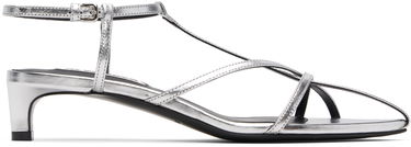 Tennarit ja kengät Jil Sander Jil Sander Cage Low Heel Sandals Metallinen | J15WP0129_P4836, 0