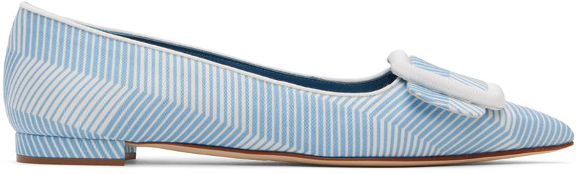 Mekko Manolo Blahnik Manolo Blahnik Maysale Ballerina Flats Sininen | 124-2513-0001