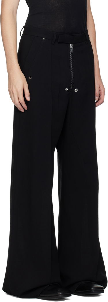 Housut Rick Owens Concordians Tailored Wide Belas Trousers Musta | RU02E1354 WA, 1