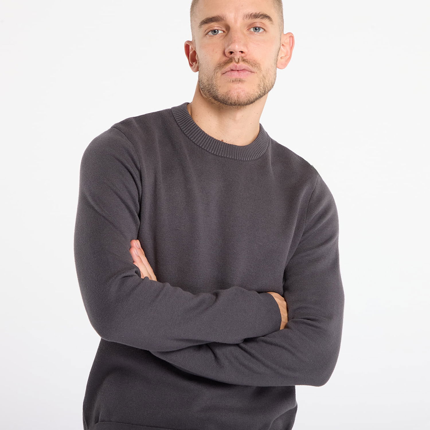 Villapaita Samsoe Samsoe Saniklas Crew Neck Sweater Harmaa | M24300029_190205TCX, 1