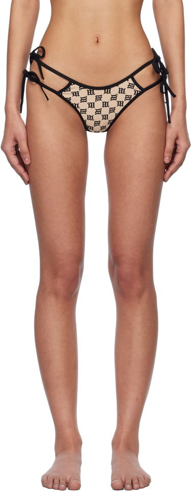 Pikkuhousut MISBHV MISBHV Swim Coquette Bikini Bottom Beige | 250W608, 0