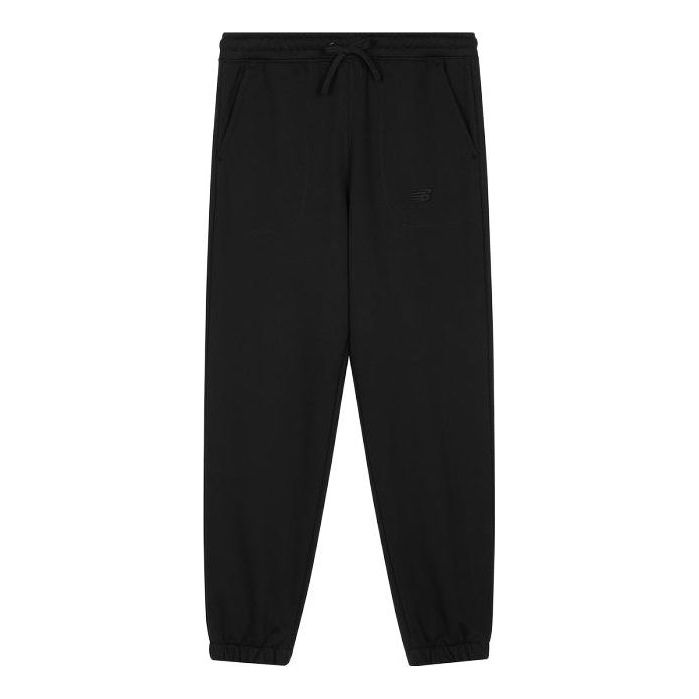 Verryttelyhousut New Balance Lifestyle Casual Sweatpants Musta | AMP33381-BK