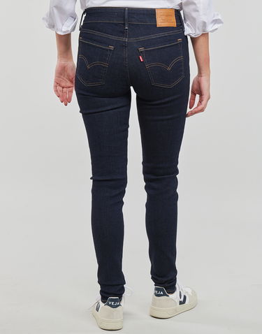 Jeans Levi's 711 DOUBLE BUTTON Tummansininen | A6215-0001, 3