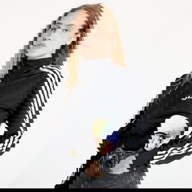 Takki adidas Performance adidas x Jeremy Scott Pride Fashion Cropped Track Jacket Musta | JW0828, 1