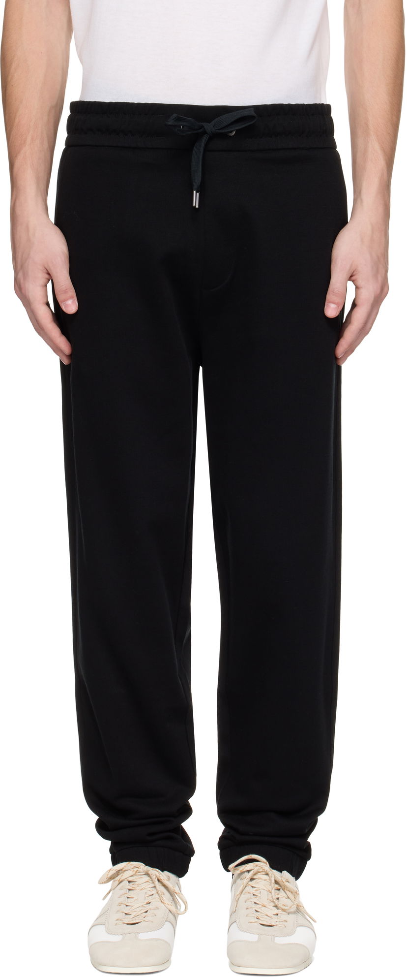 Verryttelyhousut BOSS BOSS Drawstring Sweatpants Musta | 50544109