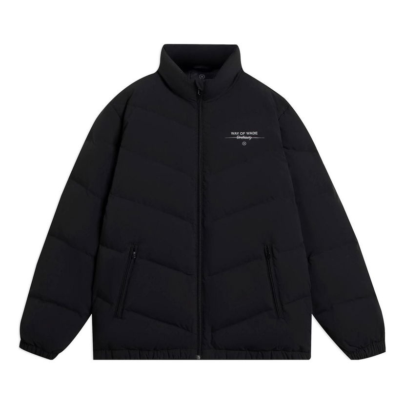 Takki Li-Ning Way Of Wade Graphic Down Jacket Musta | AYMS143-1