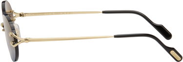 Aurinkolasit Cartier C de Cartier Rimless Oval Gradient Sunglasses Sininen | CT0551S-002, 2