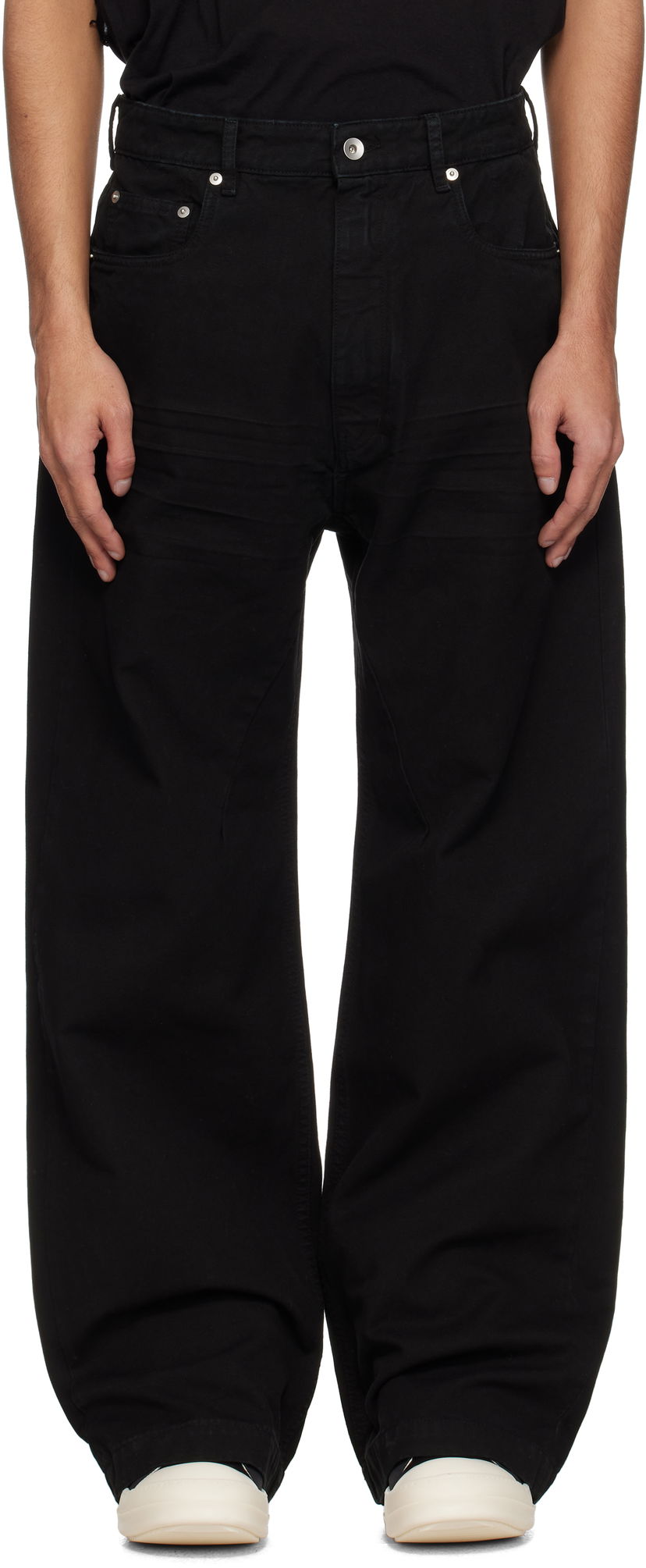 Jeans Rick Owens Rick Owens DRKSHDW Hollywood Geth Jeans Musta | DU01E3351 CVS