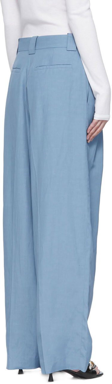 Housut Stella McCartney Stella McCartney Wide-Leg Viscose Trousers Sininen | 6045433STA49, 2