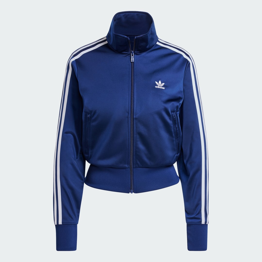 Bomber-takki adidas Performance Classics Firebird Track Jacket Tummansininen | IY2191, 1