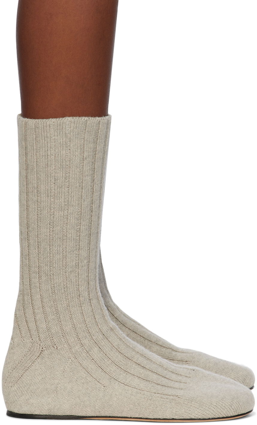 Tennarit ja kengät Bottega Veneta Domenica Boots Harmaa | 776571 V3UZ0, 0