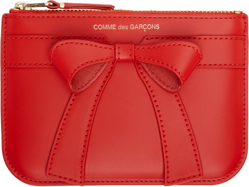 Lompakko Comme des Garçons COMME des GARÇONS Big Bow Wallet Punainen | SA8100BB
