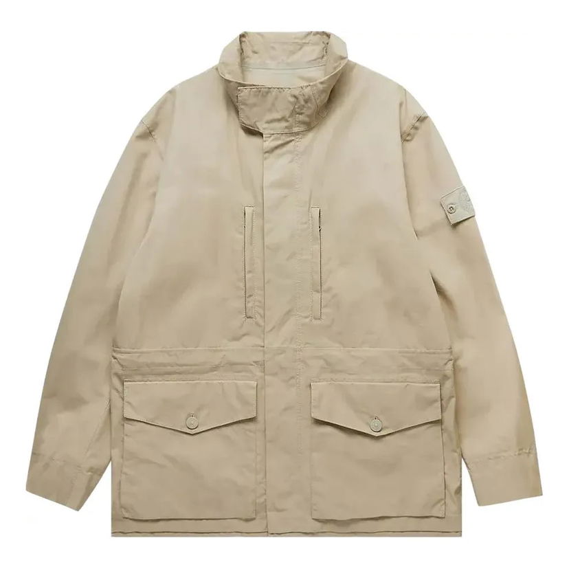 Tuulitakki Stone Island Ghost Piece O-Ventile Jacket Beige | 7815412F1-V0090