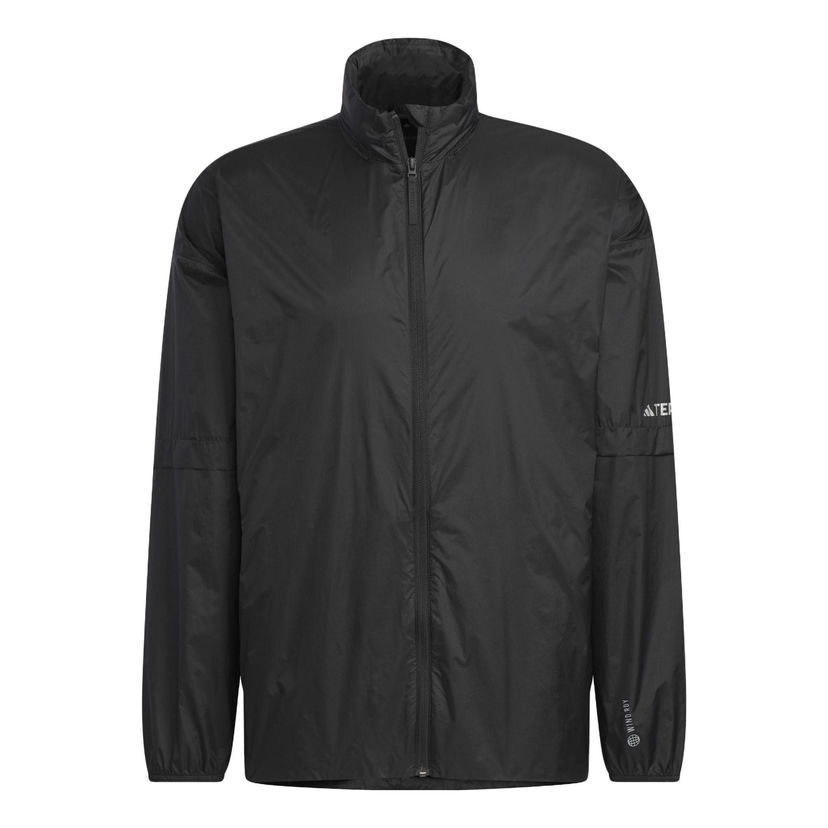 Tuulitakki adidas Performance Terrex Men's Black Windbreaker Jacket Musta | HY4703
