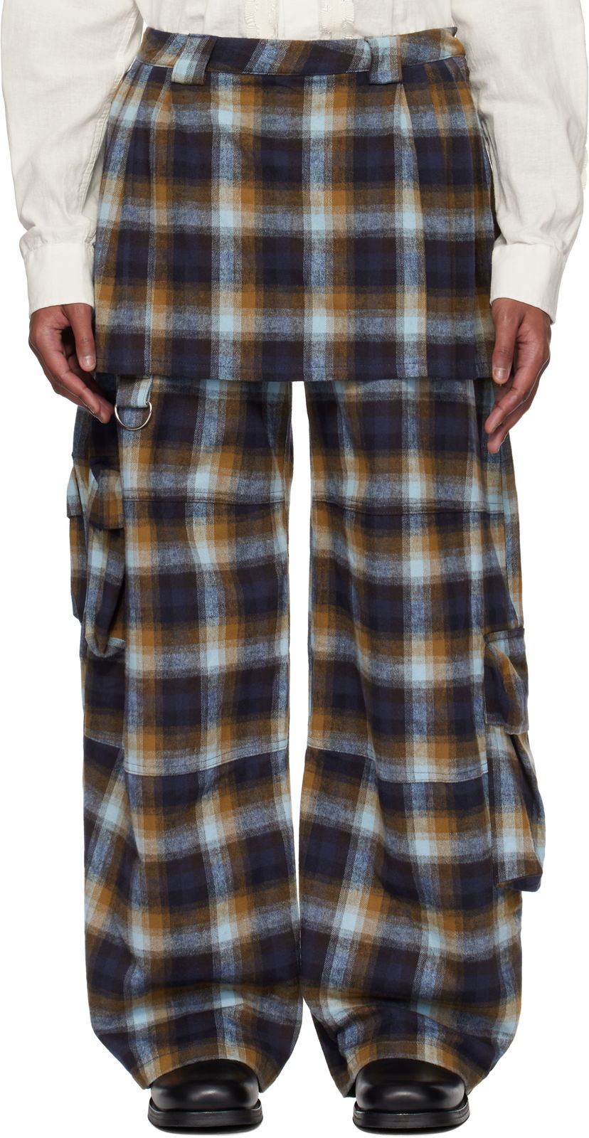 Cargo housut Collina Strada Collina Strada Plaid Cargo Pants Monivärinen | XX6024