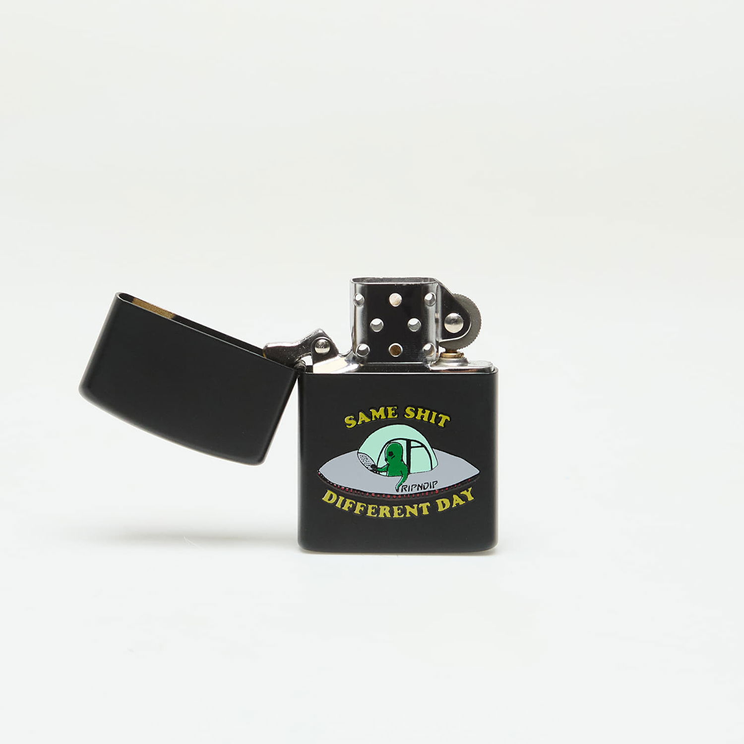 Gadget RIPNDIP Same Shit Different Day Lighter Black Musta | RNDSPR24265, 1