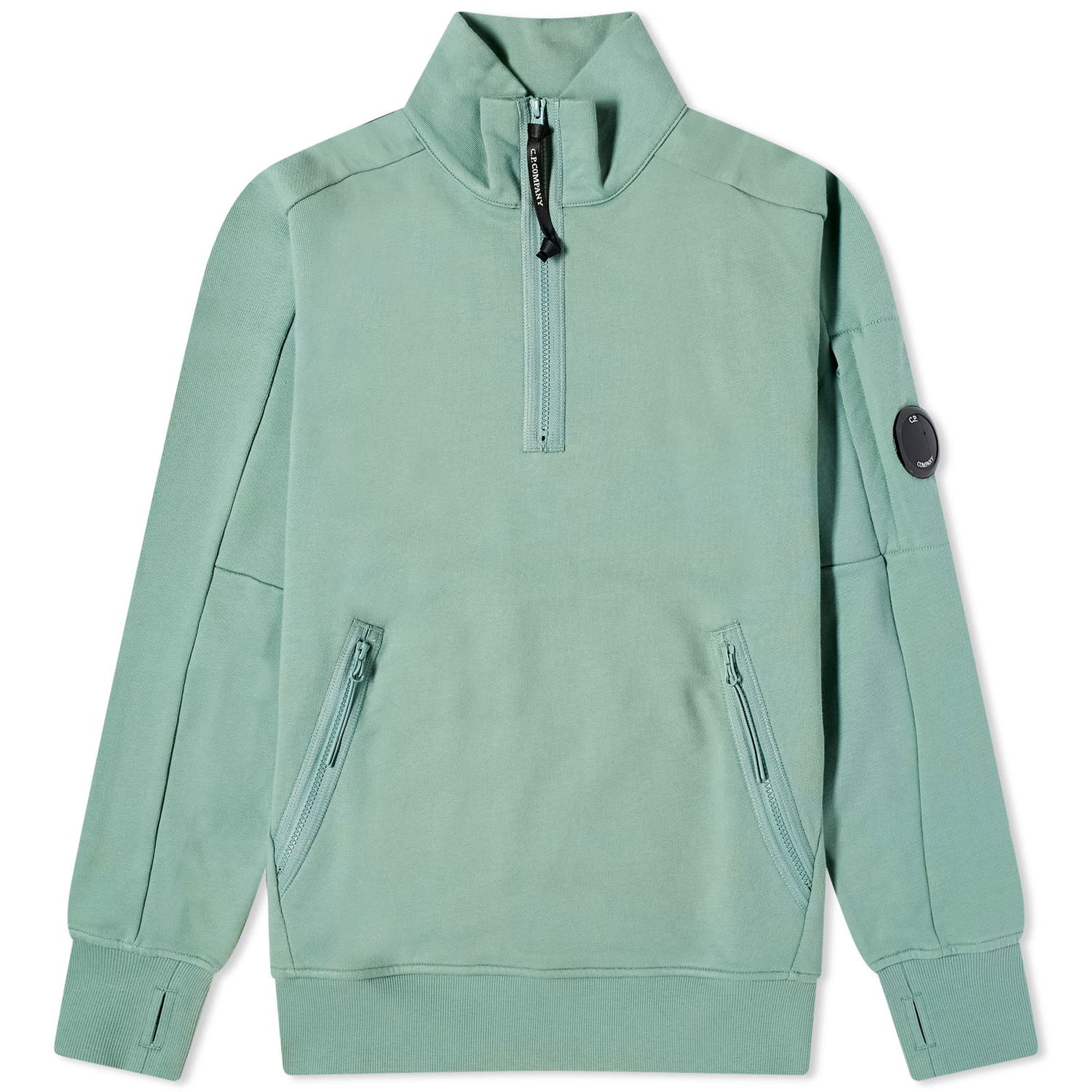 Villapaita C.P. Company Diagonal Raised Fleece Crewneck Vihreä | CMSS081A-005086W-626, 0